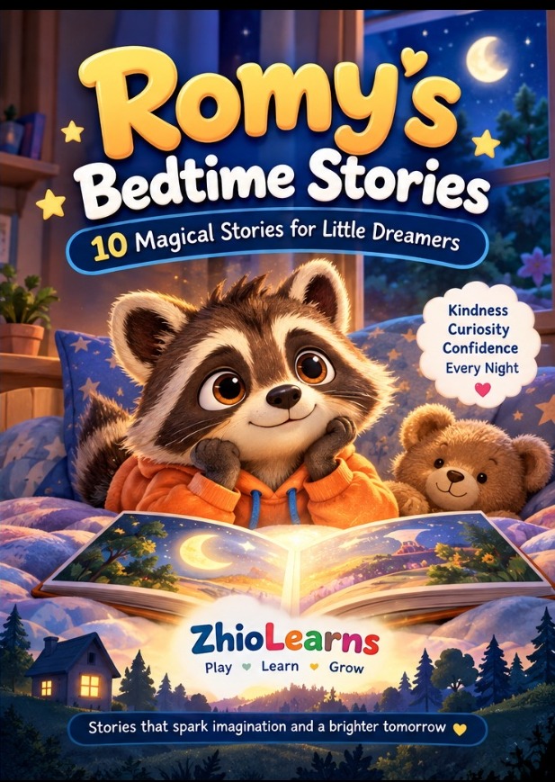 Romy's Bedtime Stories book cover
