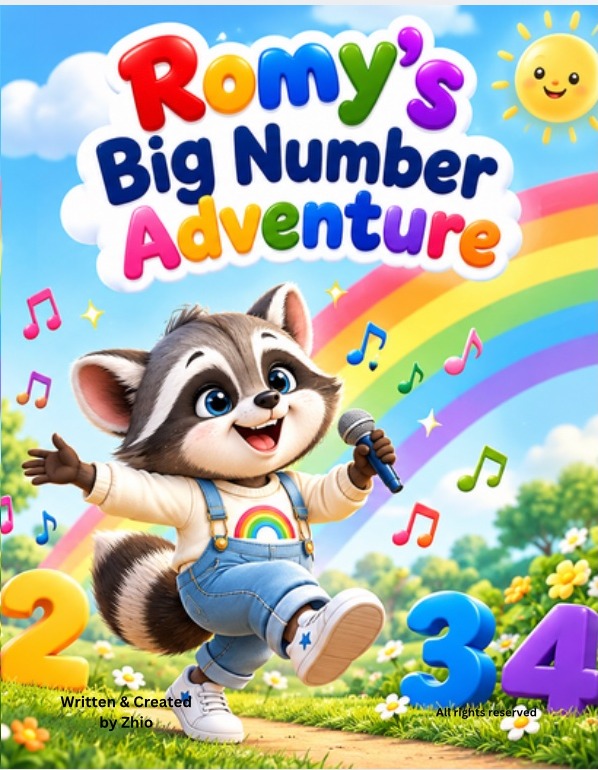 Romy's Big Number Adventure book cover
