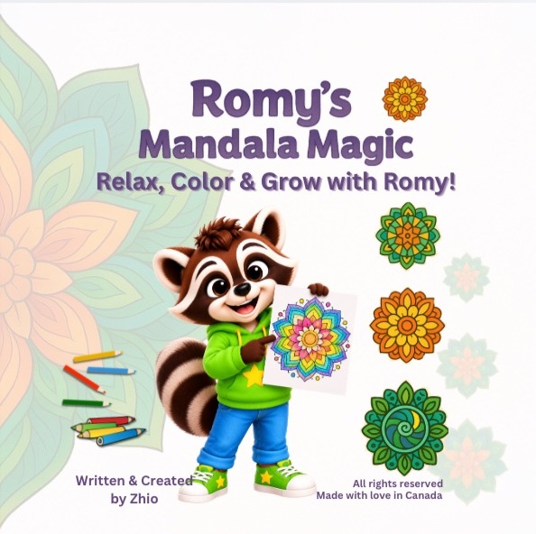 Romy's Mandala Magic book cover