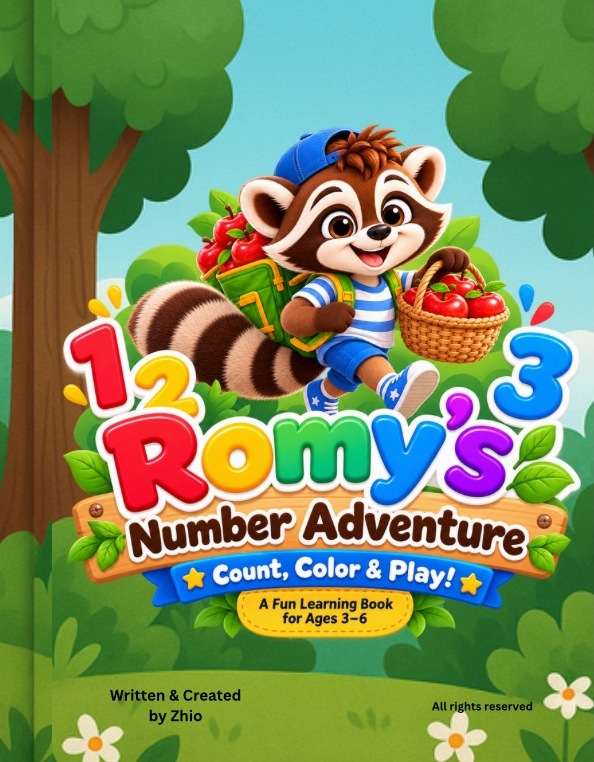 Romy's Number Adventure book cover